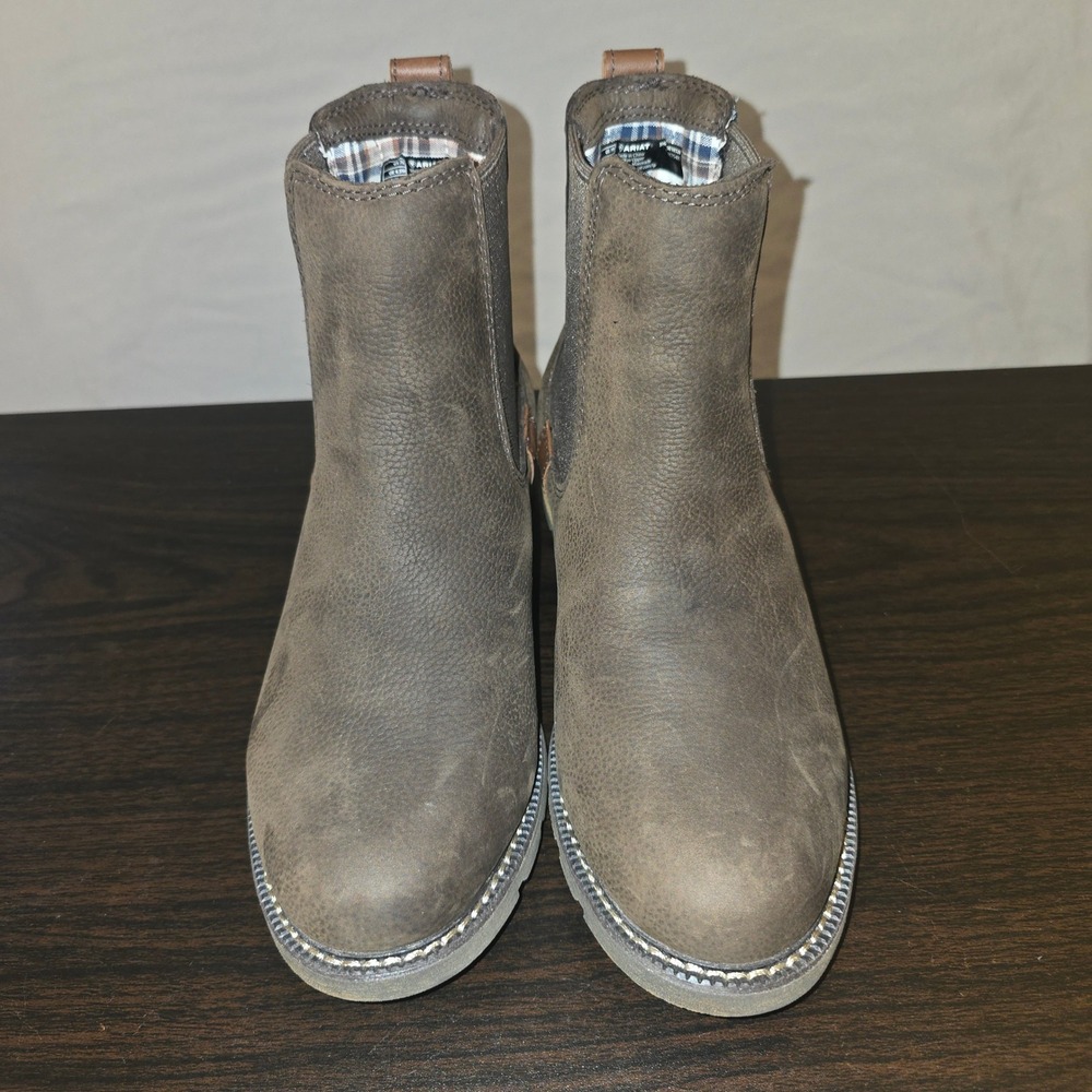 Ariat Wexford H20 Boot 6.5 Women Java Brown Waterproof Leather Chelsea 10018520 - Picture 2 of 8